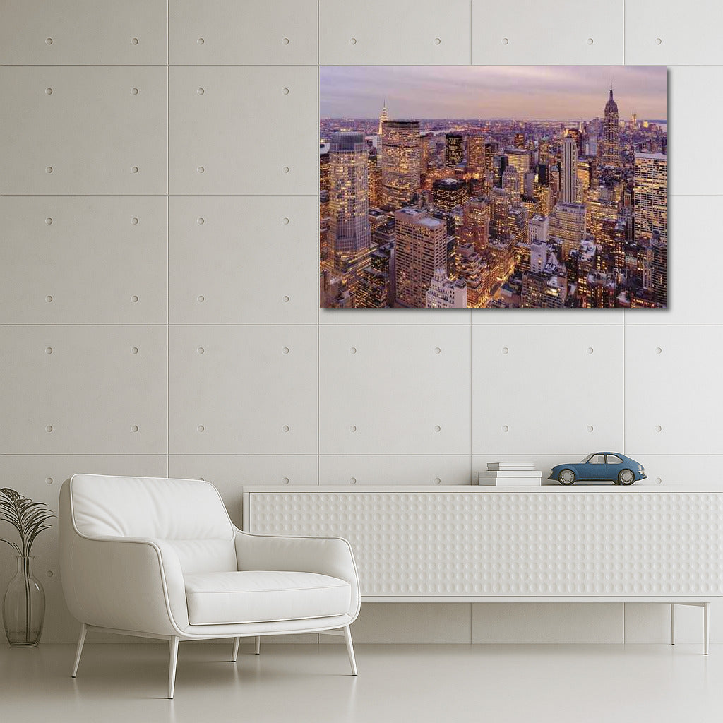 The Greatness of New York: City Skyline Silhouettes