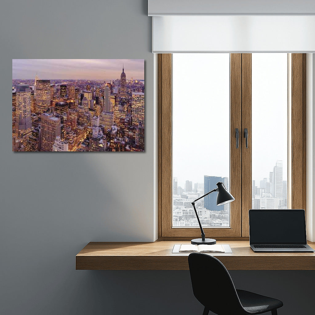 The Greatness of New York: City Skyline Silhouettes