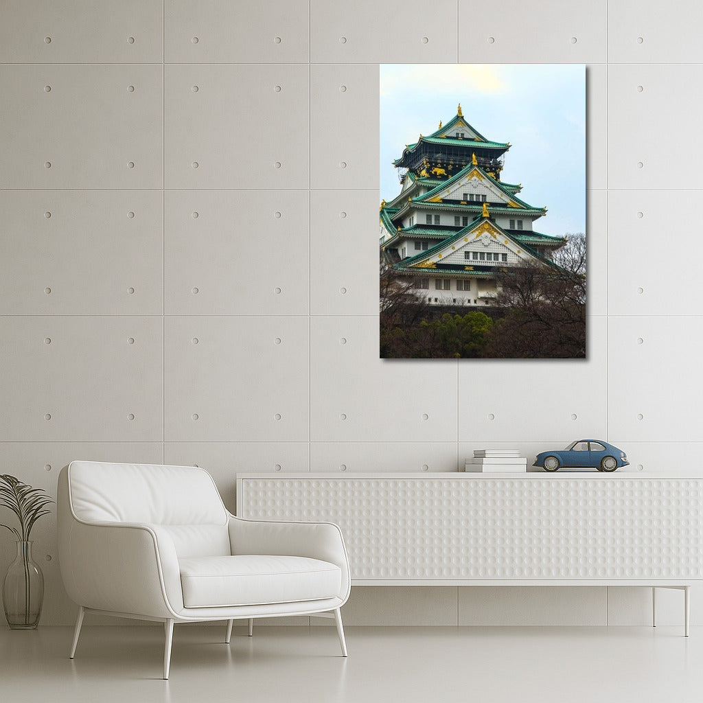 Oriental Charm: Osaka Cityscape