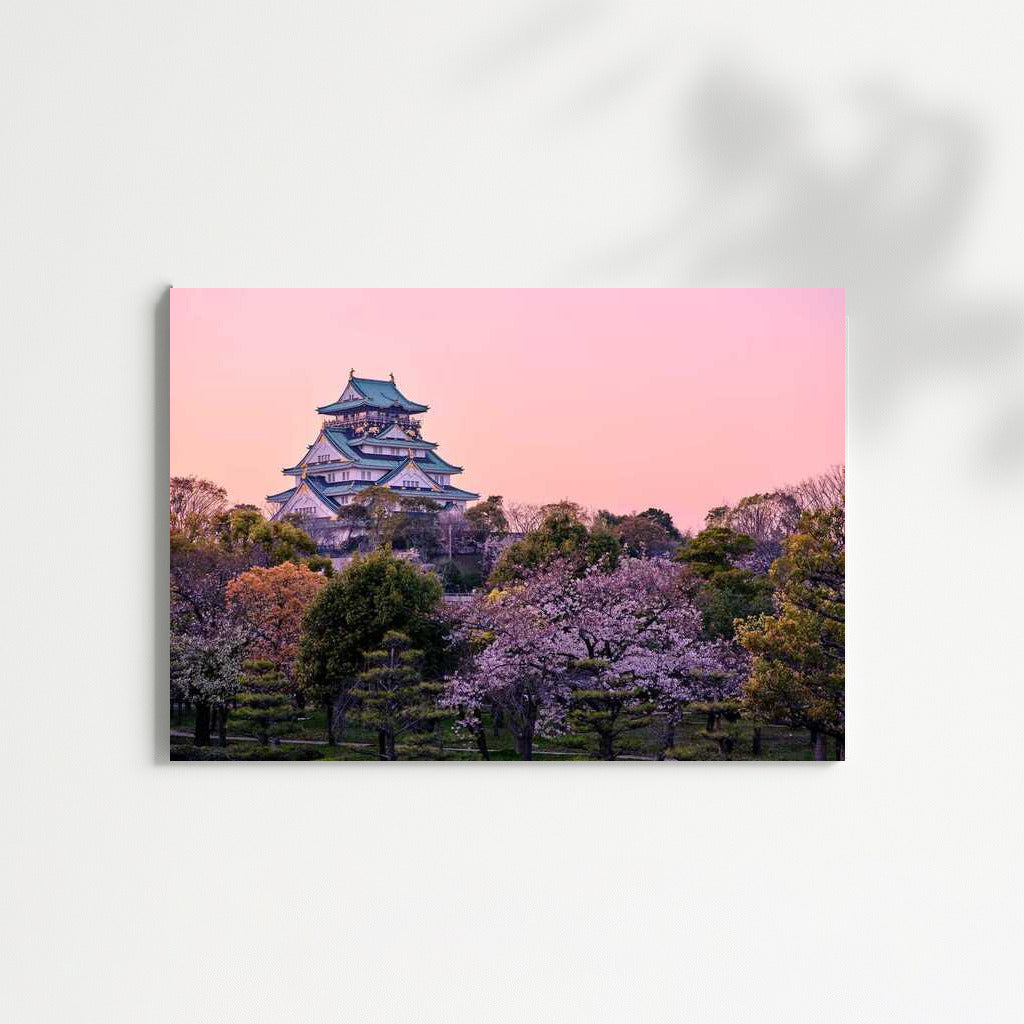 Osaka Sunset Symphony: Japan City Panorama