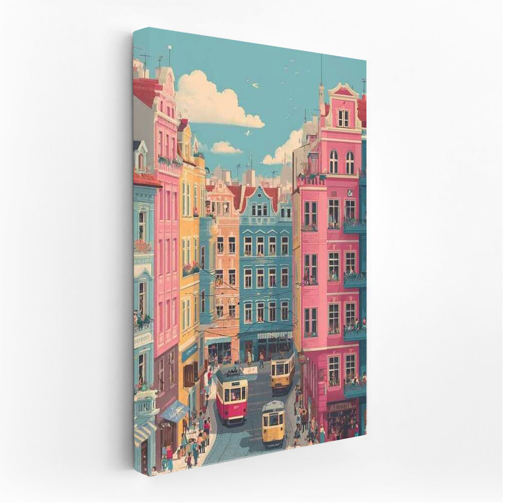 Prague: Bright Colors of an Urban Fairytale