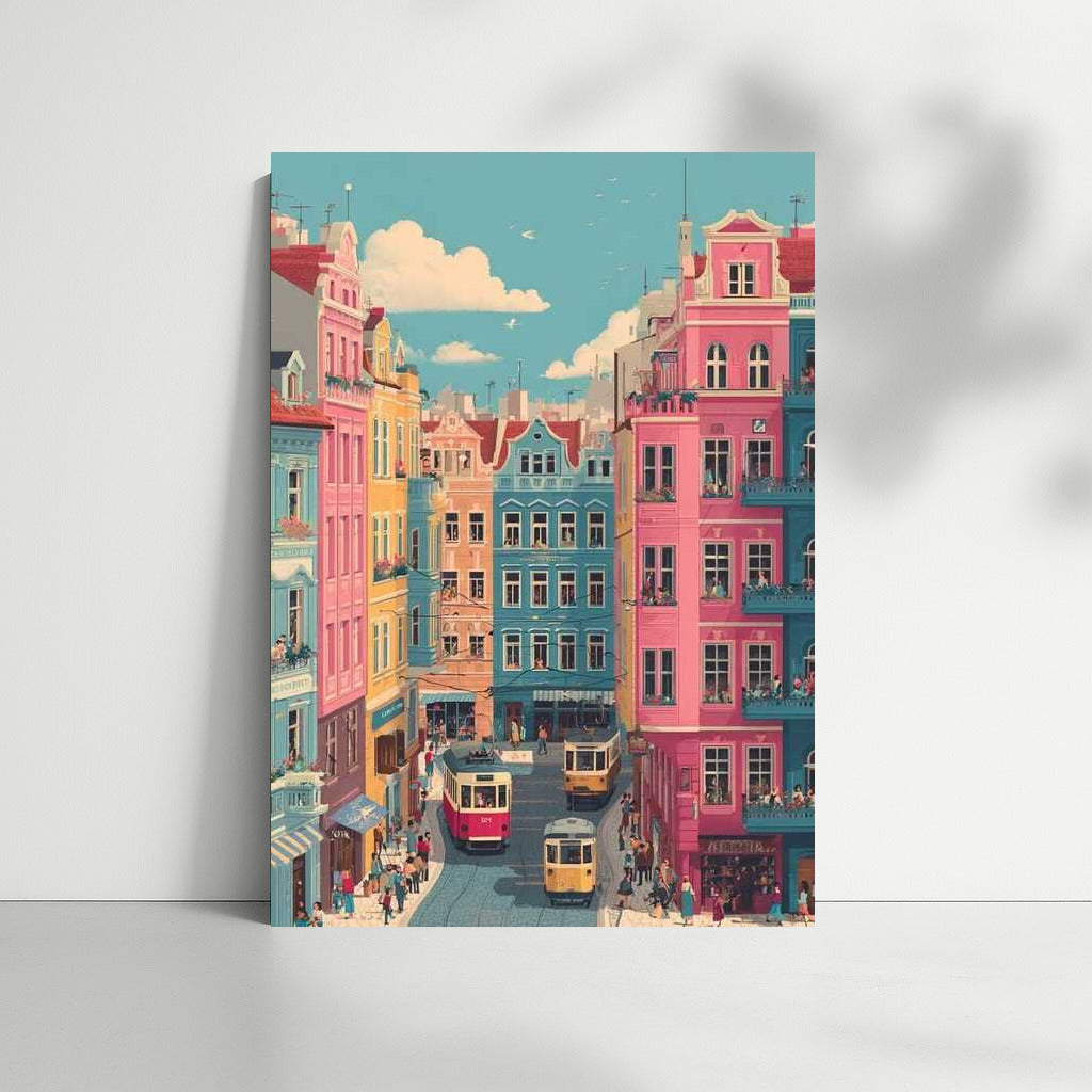 Prague: Bright Colors of an Urban Fairytale