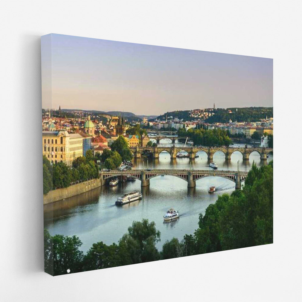 Bridges and Architecture of Prague: Cityscapes of the Czech Republic