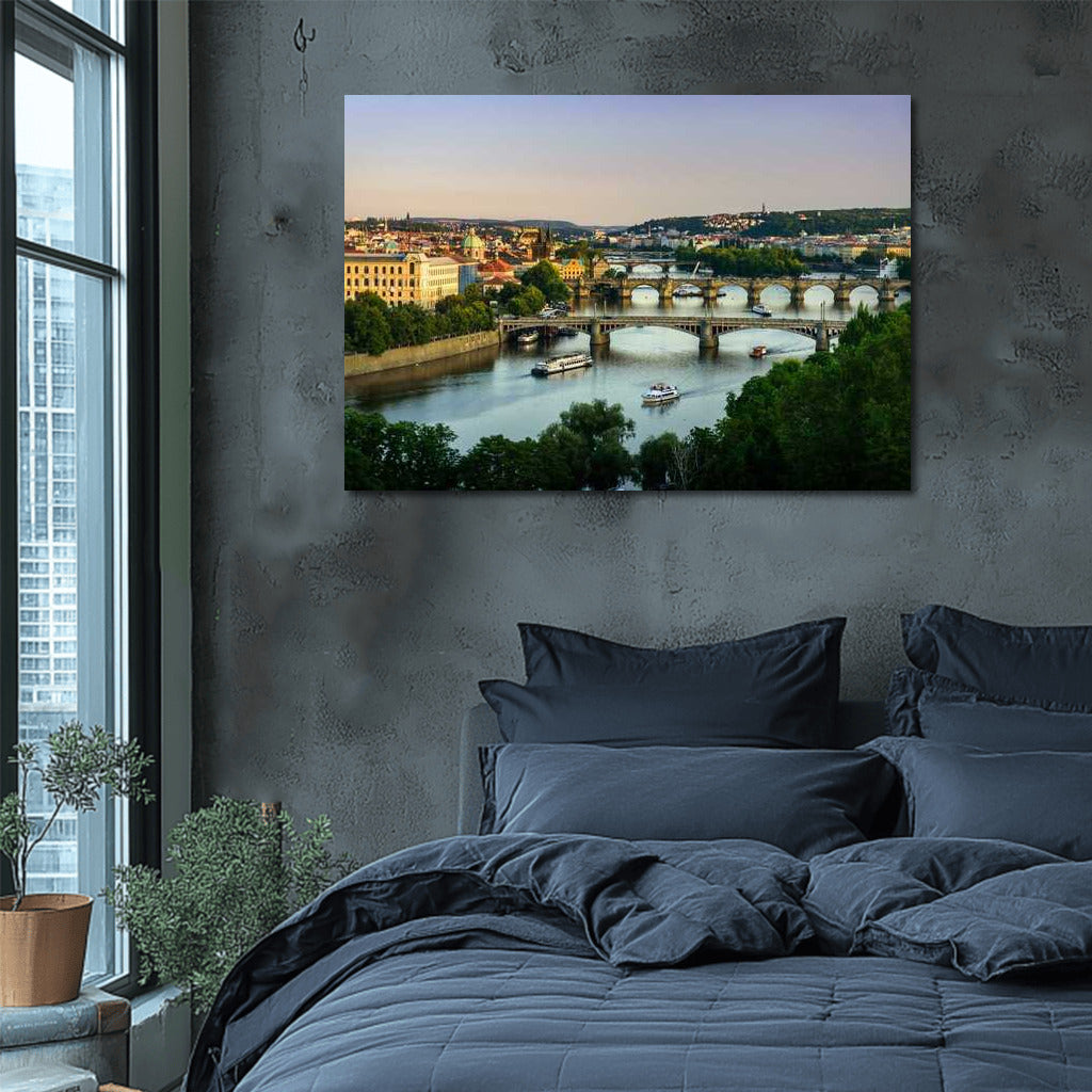 Bridges and Architecture of Prague: Cityscapes of the Czech Republic