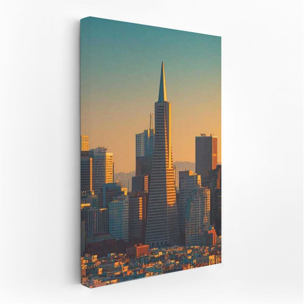 San Francisco Evening Skyline: City Skies