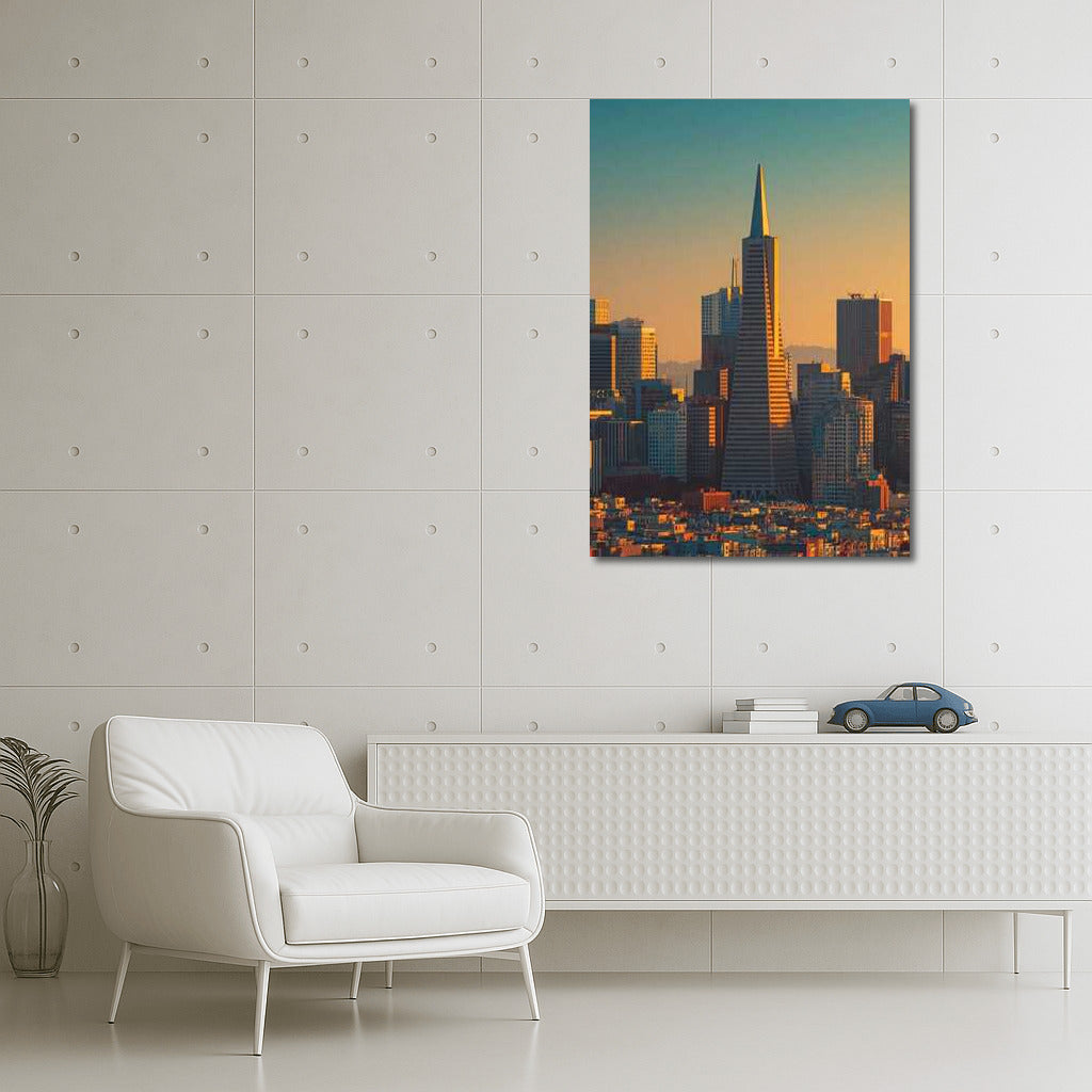 San Francisco Evening Skyline: City Skies