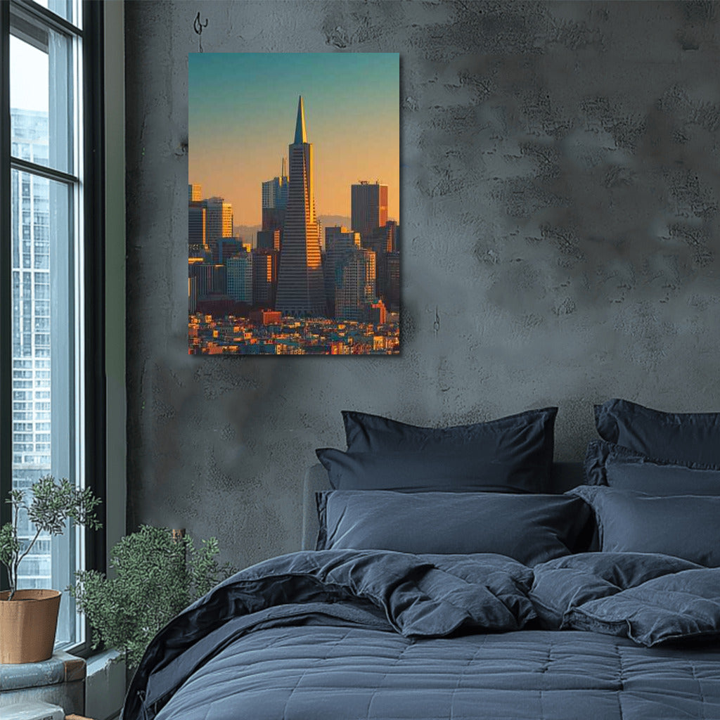 San Francisco Evening Skyline: City Skies