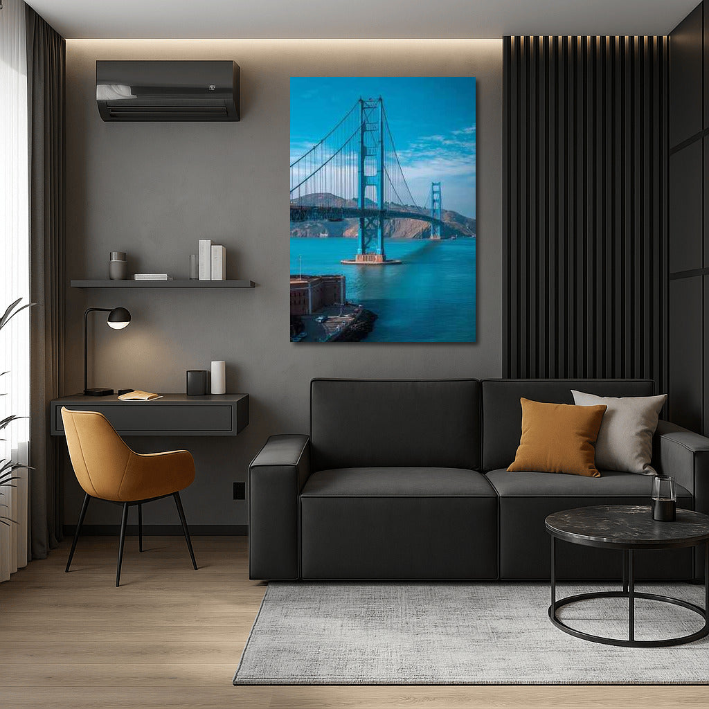 Skyline Glow: San Francisco in the Sky's Embrace