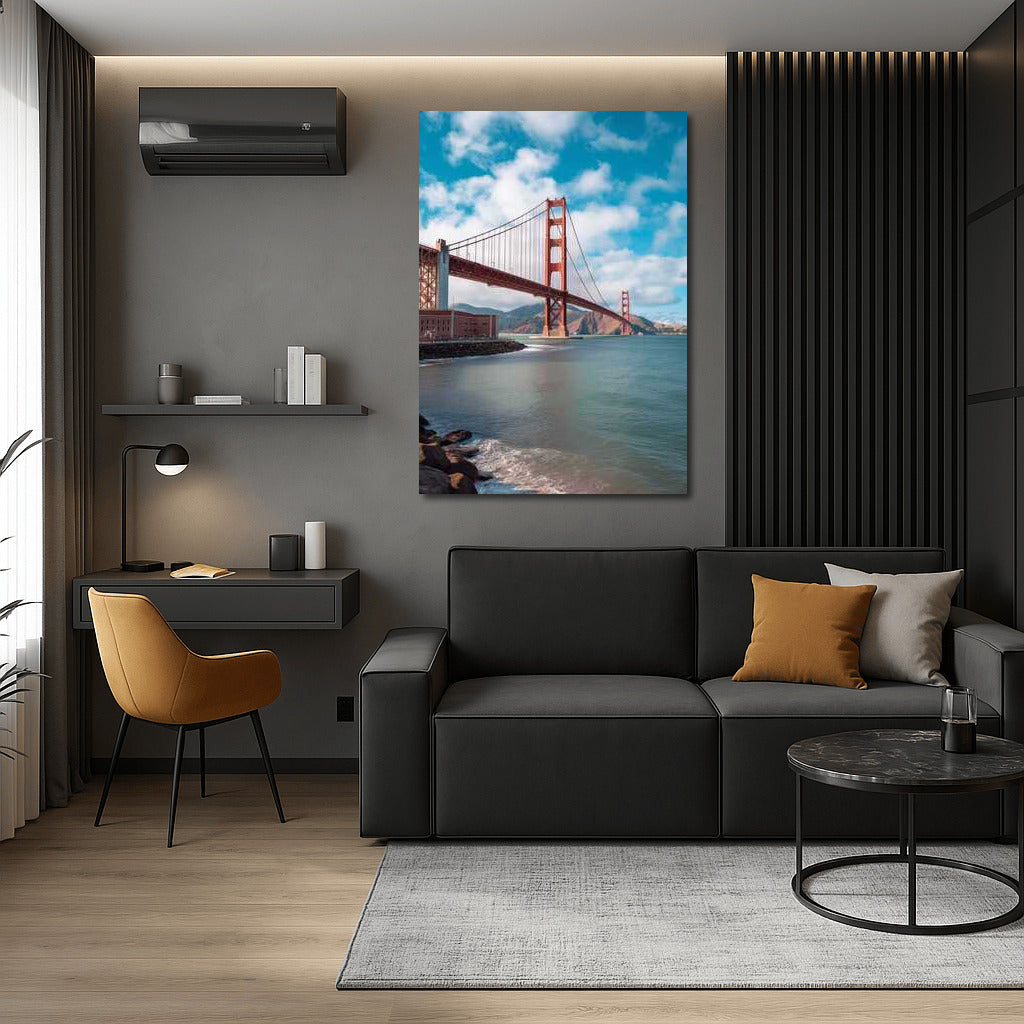 Horizon Magic: San Francisco at Sunset