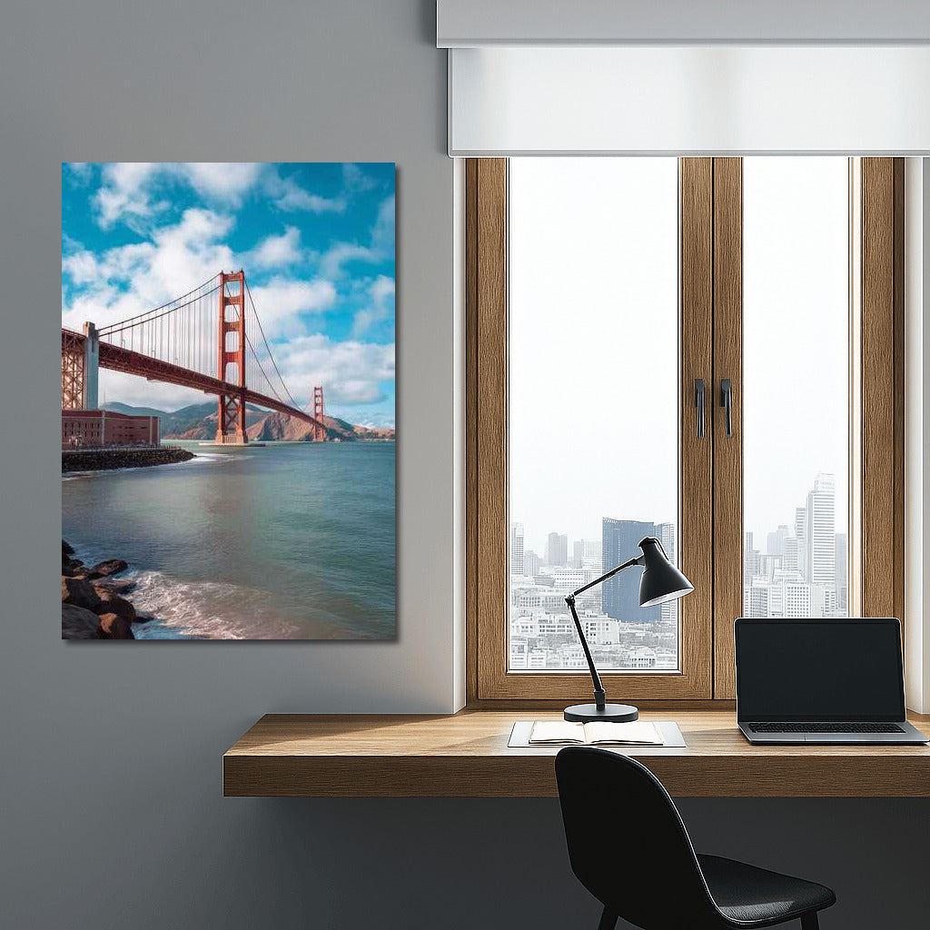 Horizon Magic: San Francisco at Sunset