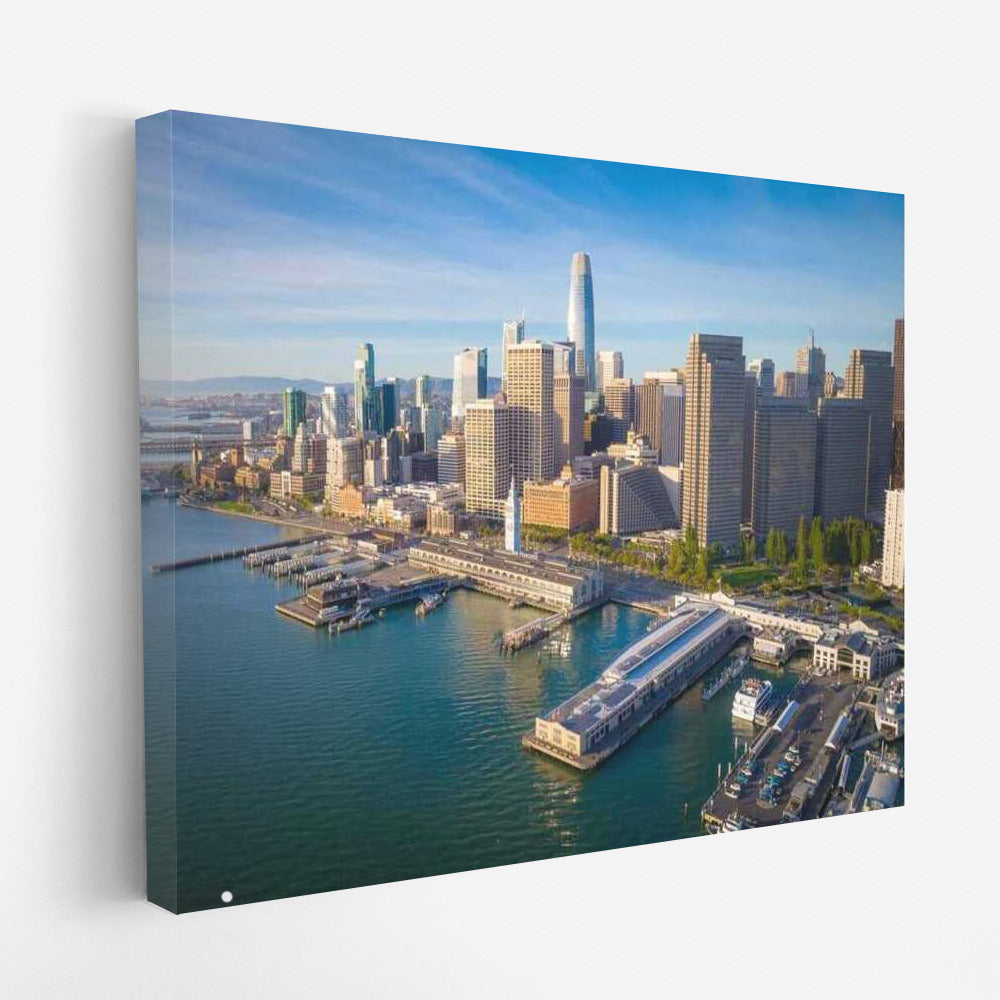 San Francisco Urban Rhythm: Skyscraper Landscape