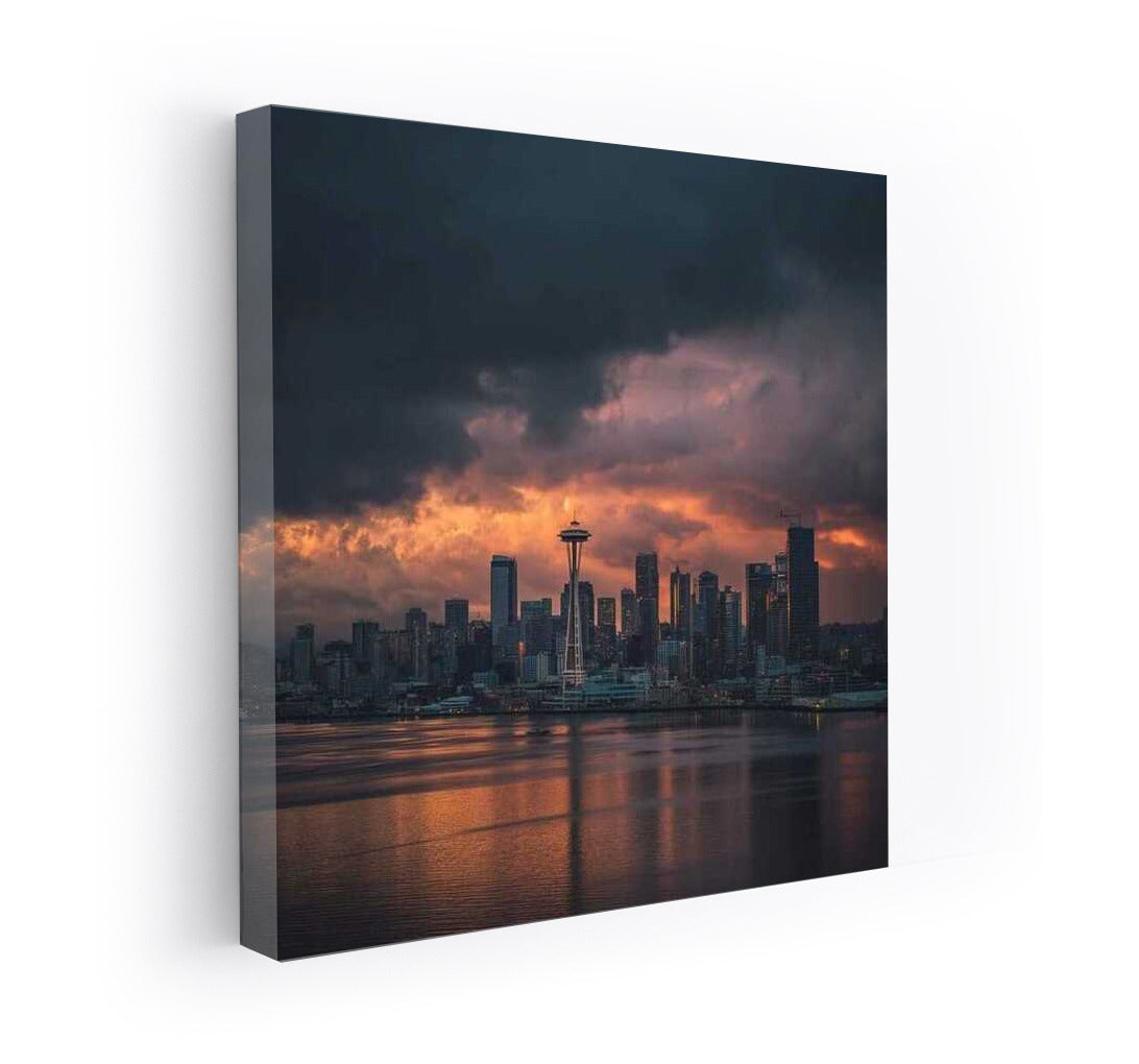 Seattle Sunset Symphony: The Magic of Cityscapes Skylines