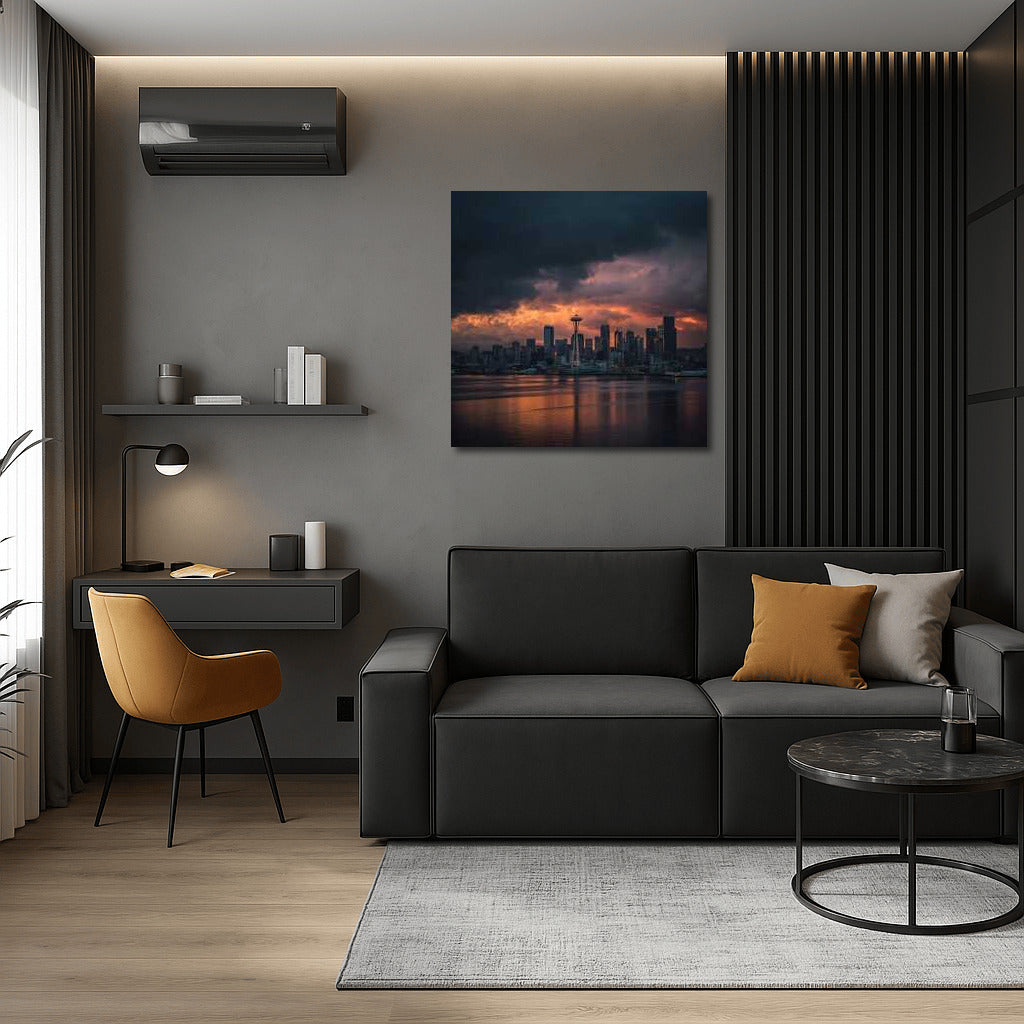 Seattle Sunset Symphony: The Magic of Cityscapes Skylines