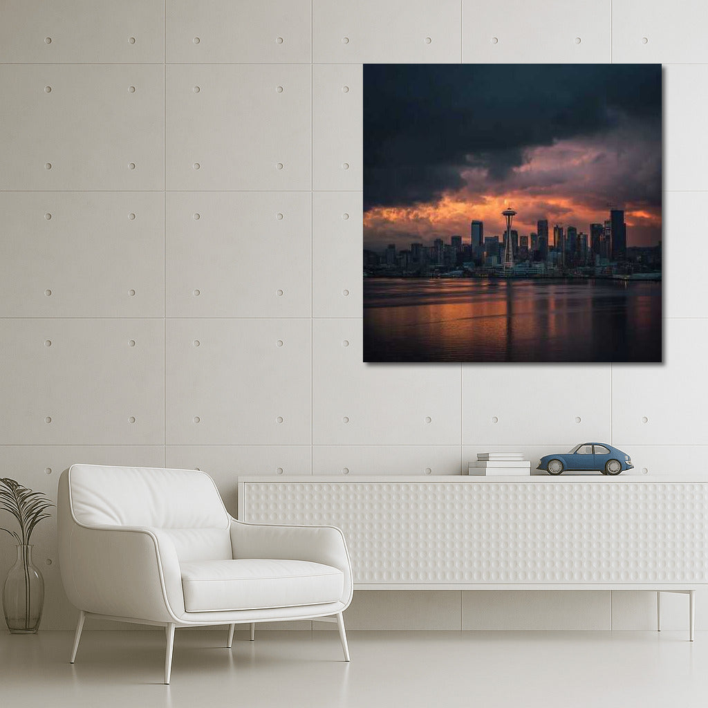 Seattle Sunset Symphony: The Magic of Cityscapes Skylines