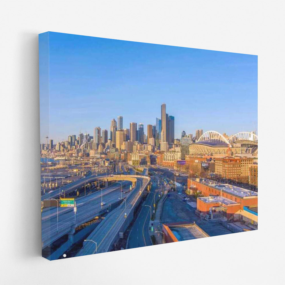 Seattle: Living Skyline Skyscrapers