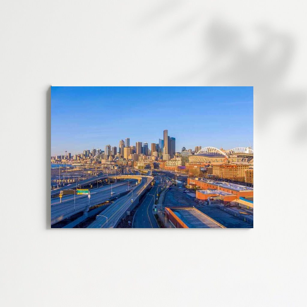 Seattle: Living Skyline Skyscrapers