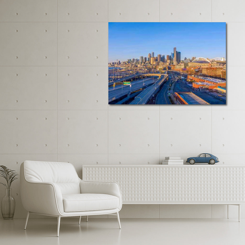 Seattle: Living Skyline Skyscrapers