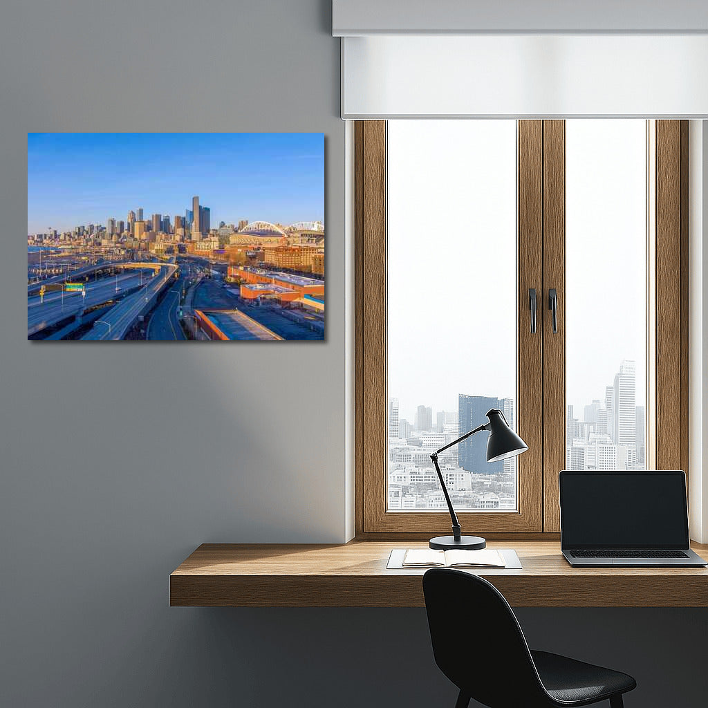 Seattle: Living Skyline Skyscrapers