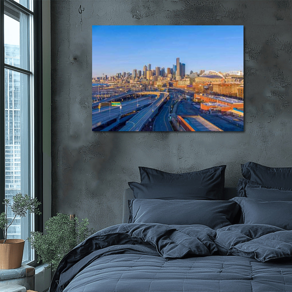 Seattle: Living Skyline Skyscrapers