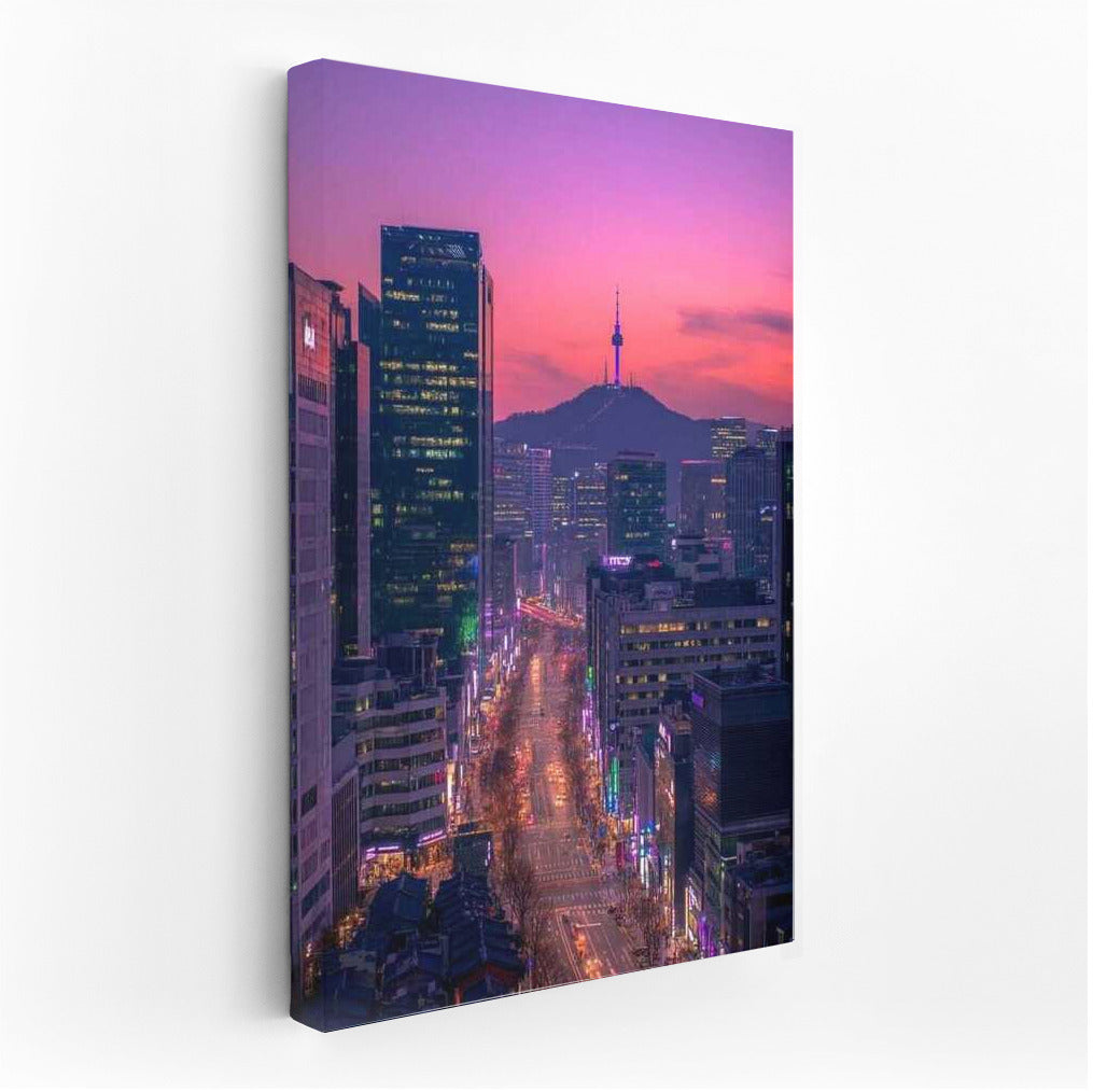 Seoul: An Urban Symphony of Lights and Skyscrapers