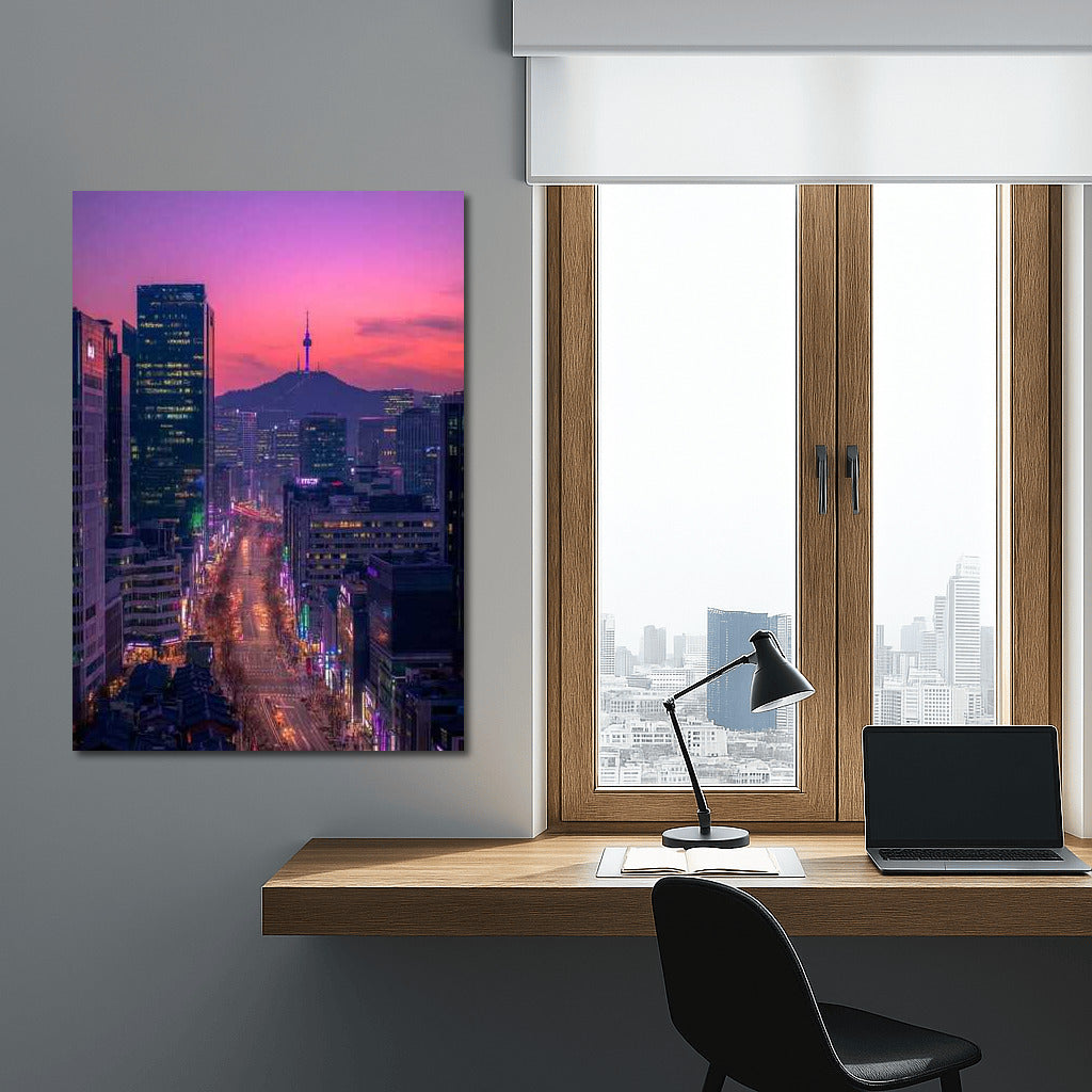 Seoul: An Urban Symphony of Lights and Skyscrapers