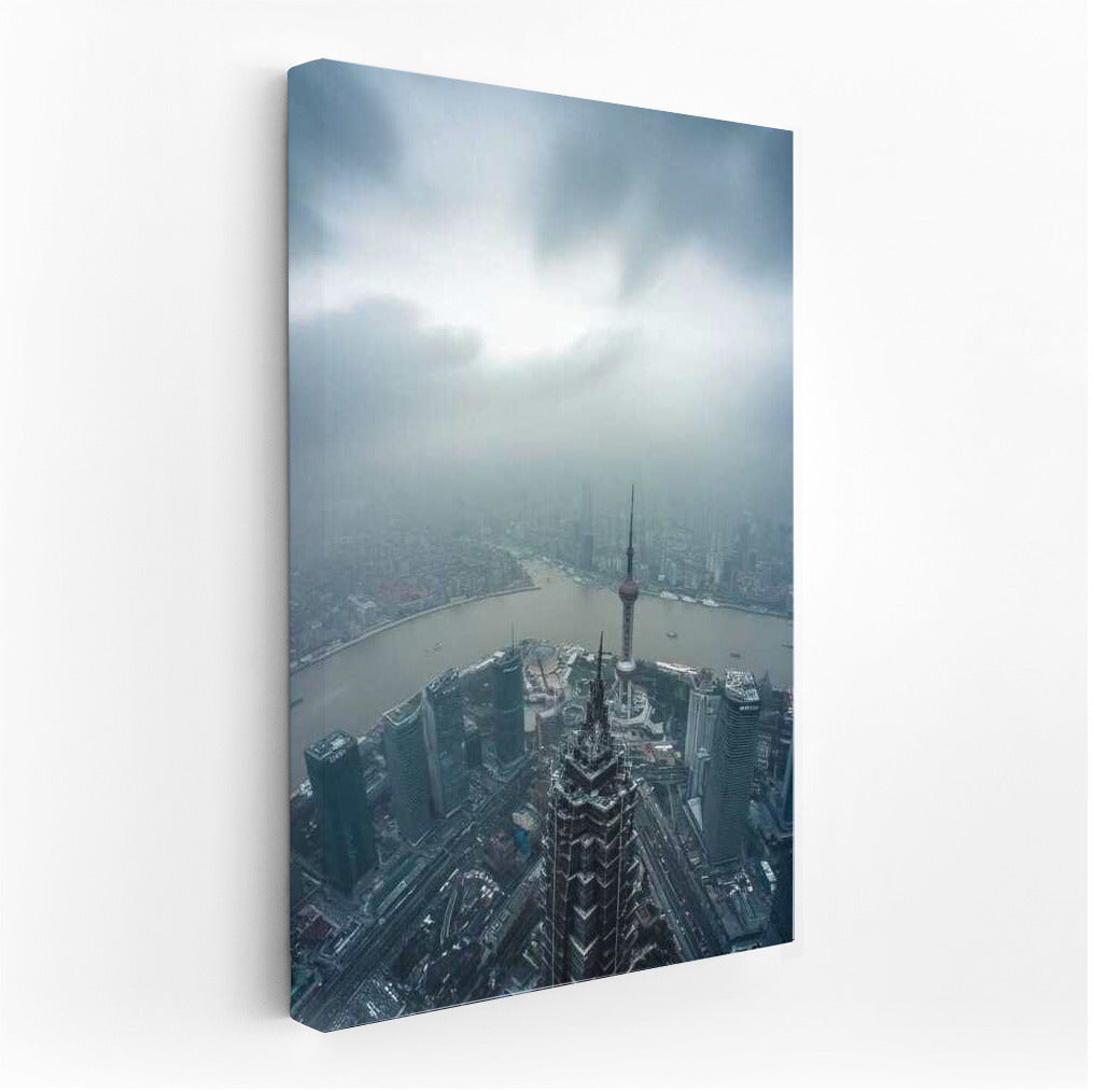 Shanghai's Misty Clouds: China's Cityscapes and Skylines