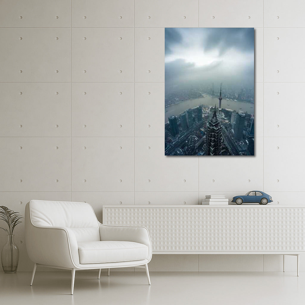 Shanghai's Misty Clouds: China's Cityscapes and Skylines