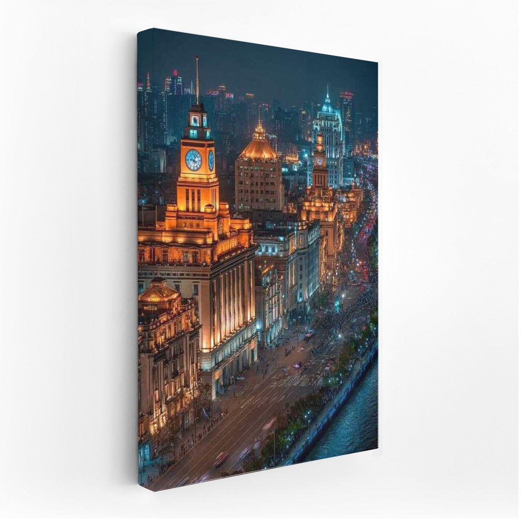 Night Lights of Shanghai: China's Cityscape
