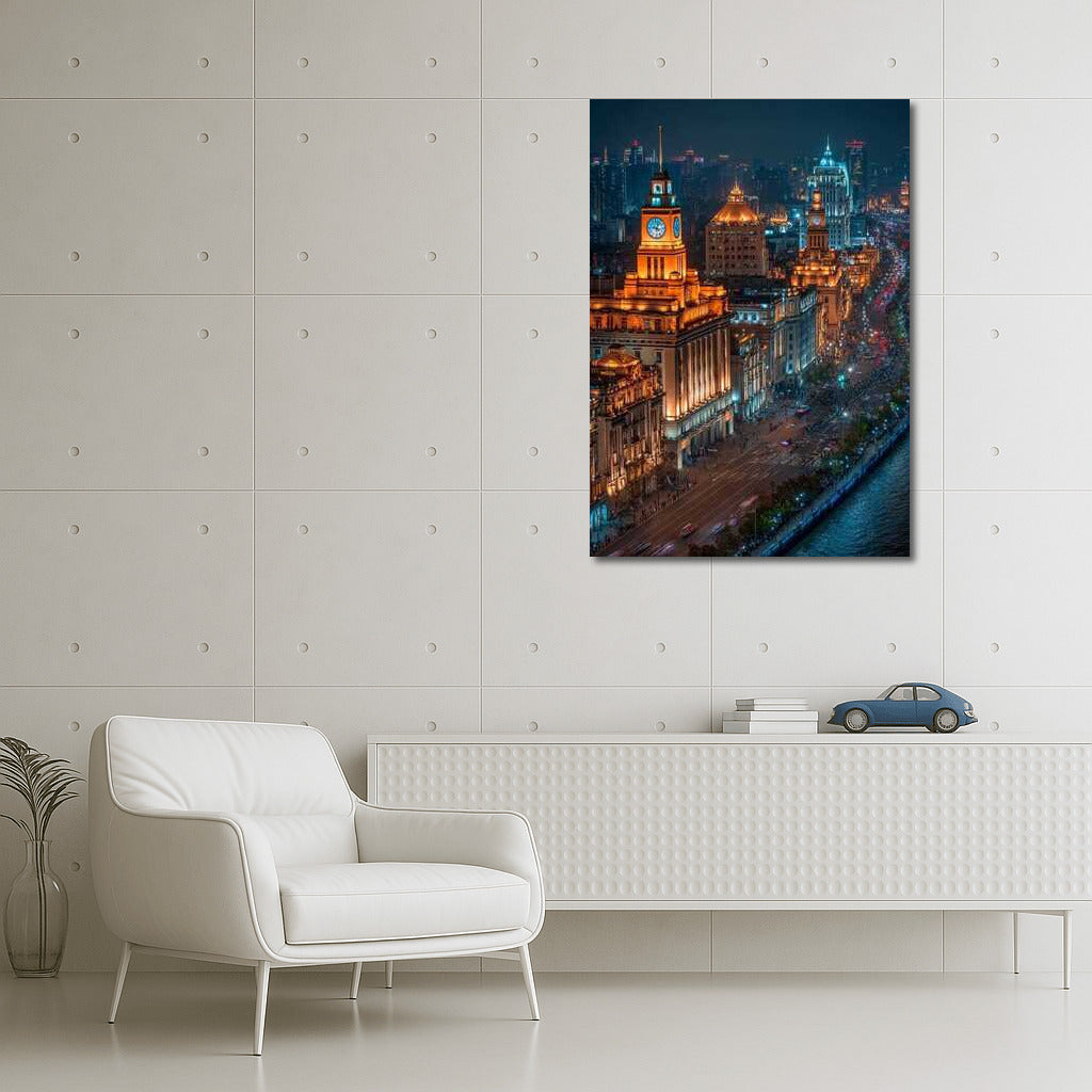 Night Lights of Shanghai: China's Cityscape
