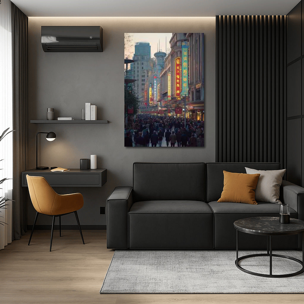 Shanghai Symphony: City Bustle and Light