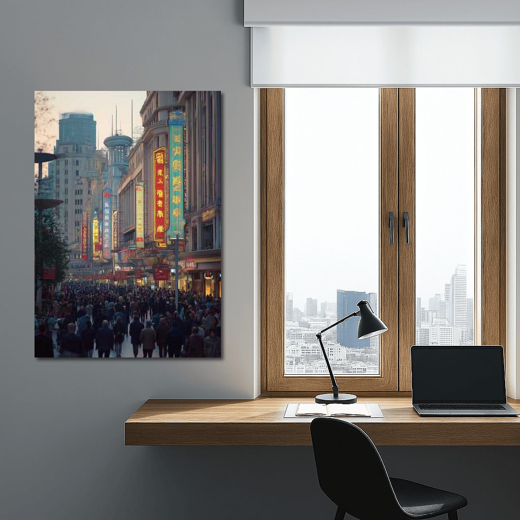 Shanghai Symphony: City Bustle and Light