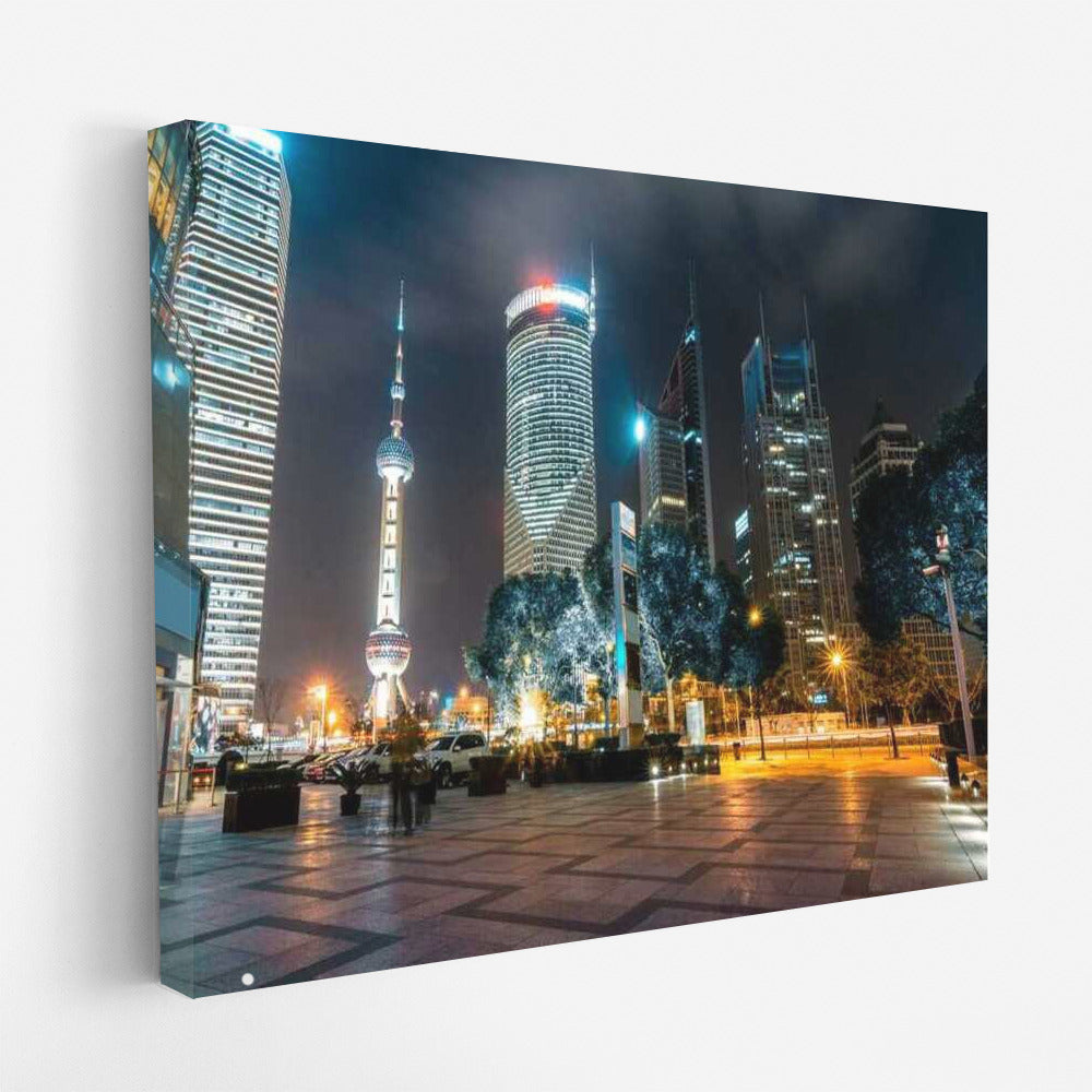 Shanghai Night: City Dream in Lights