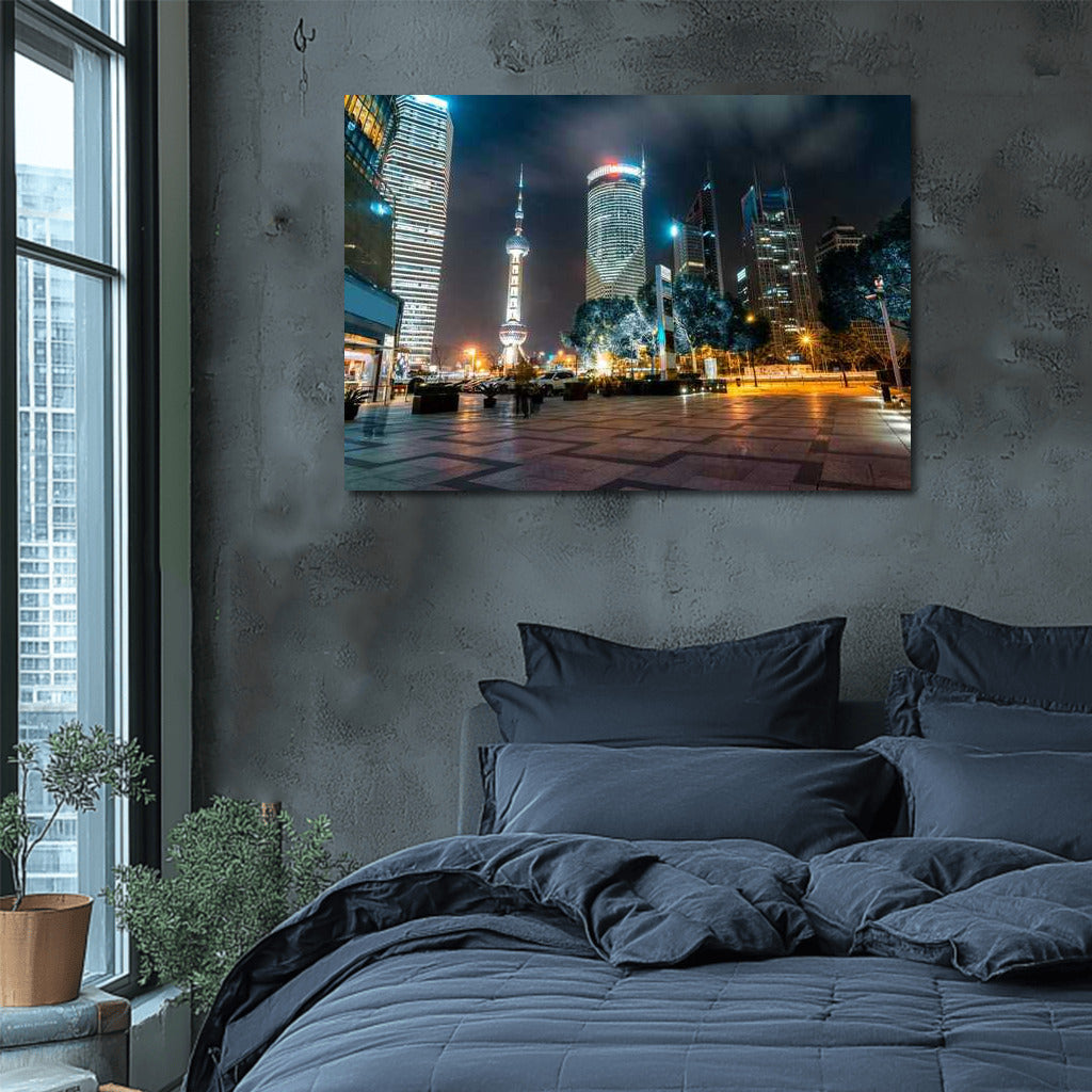 Shanghai Night: City Dream in Lights