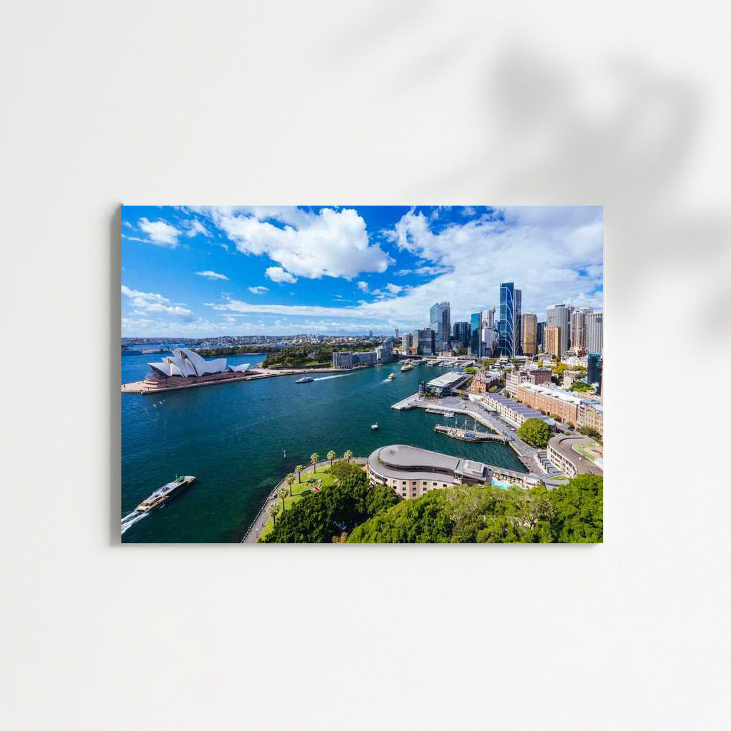 Sydney Skyline: Modern and Blue