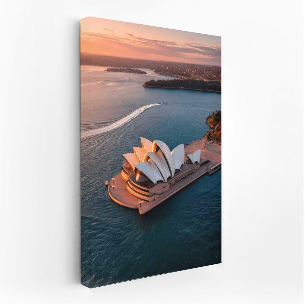 Sunset Charm of Sydney: Cityscapes and Skyscrapers