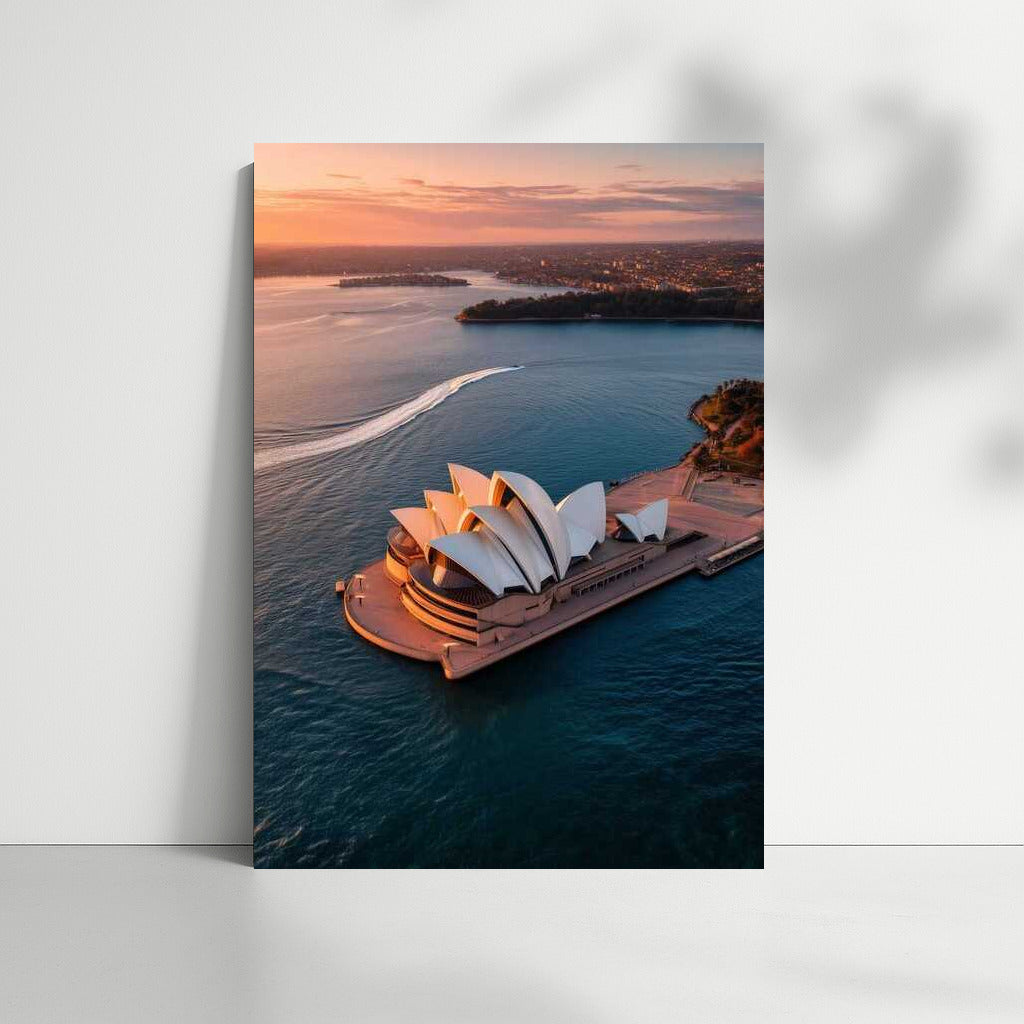 Sunset Charm of Sydney: Cityscapes and Skyscrapers