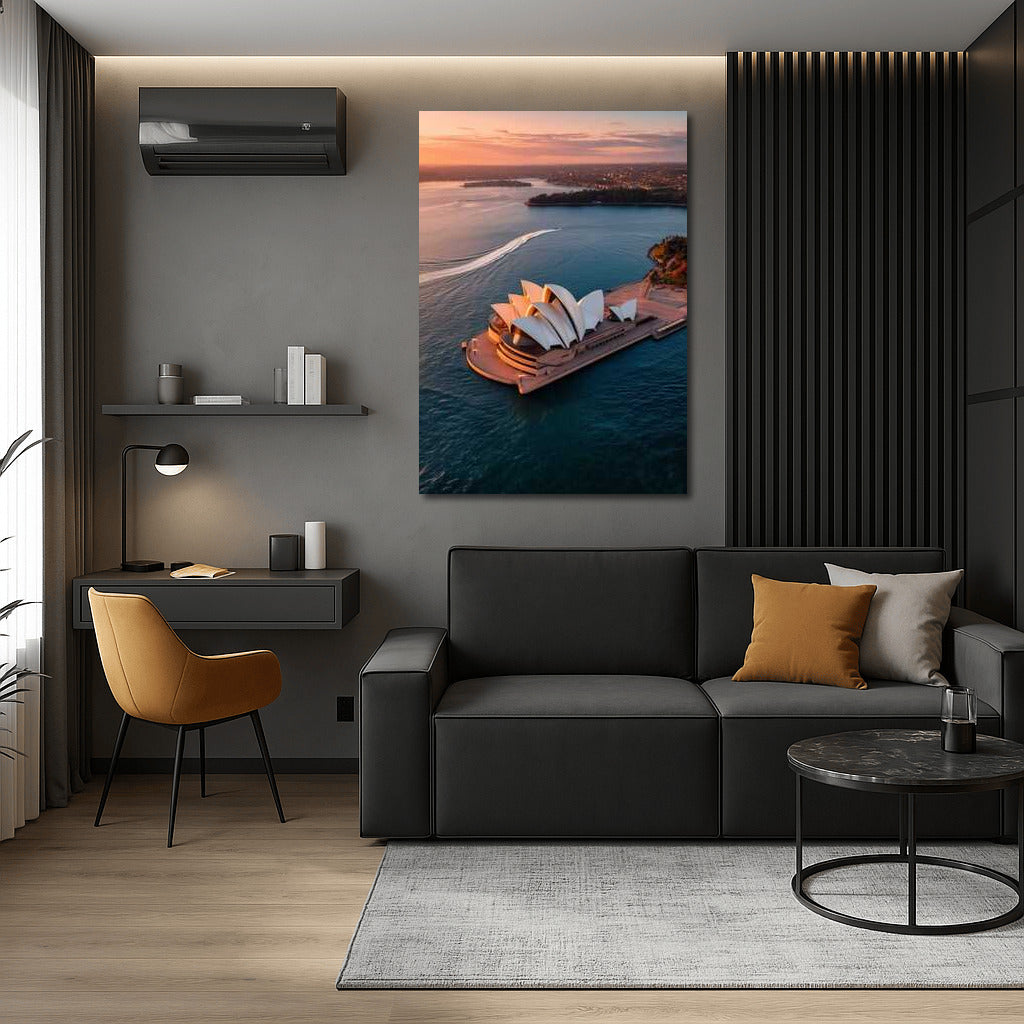 Sunset Charm of Sydney: Cityscapes and Skyscrapers