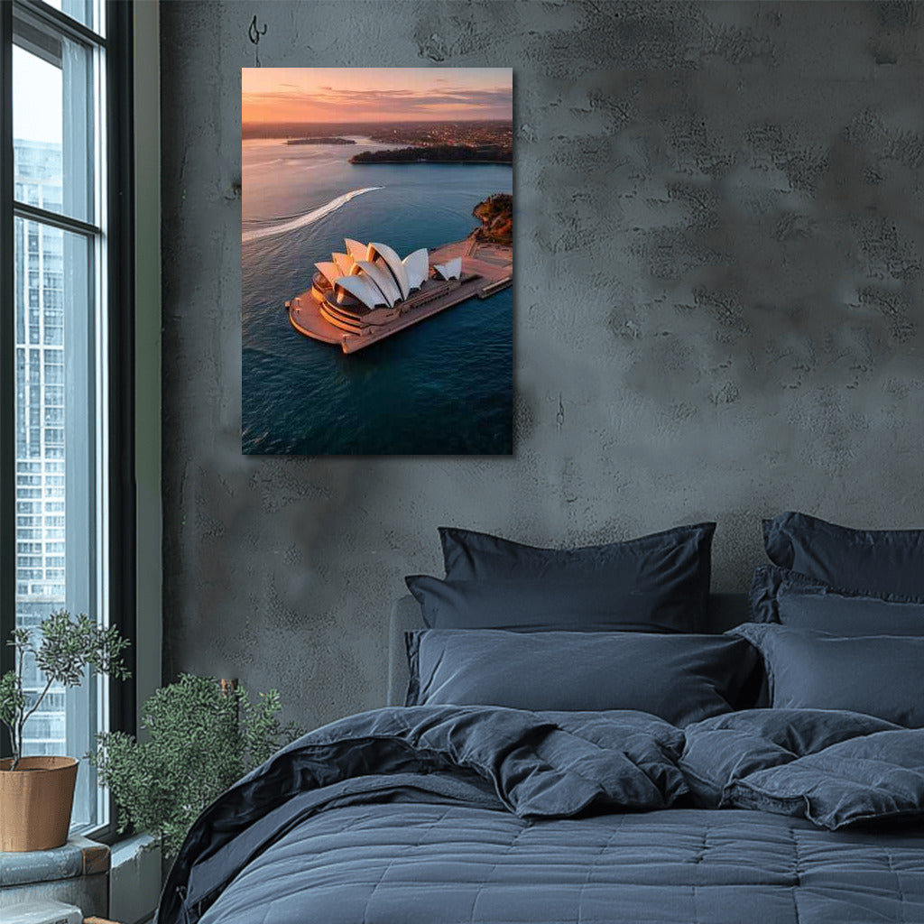 Sunset Charm of Sydney: Cityscapes and Skyscrapers