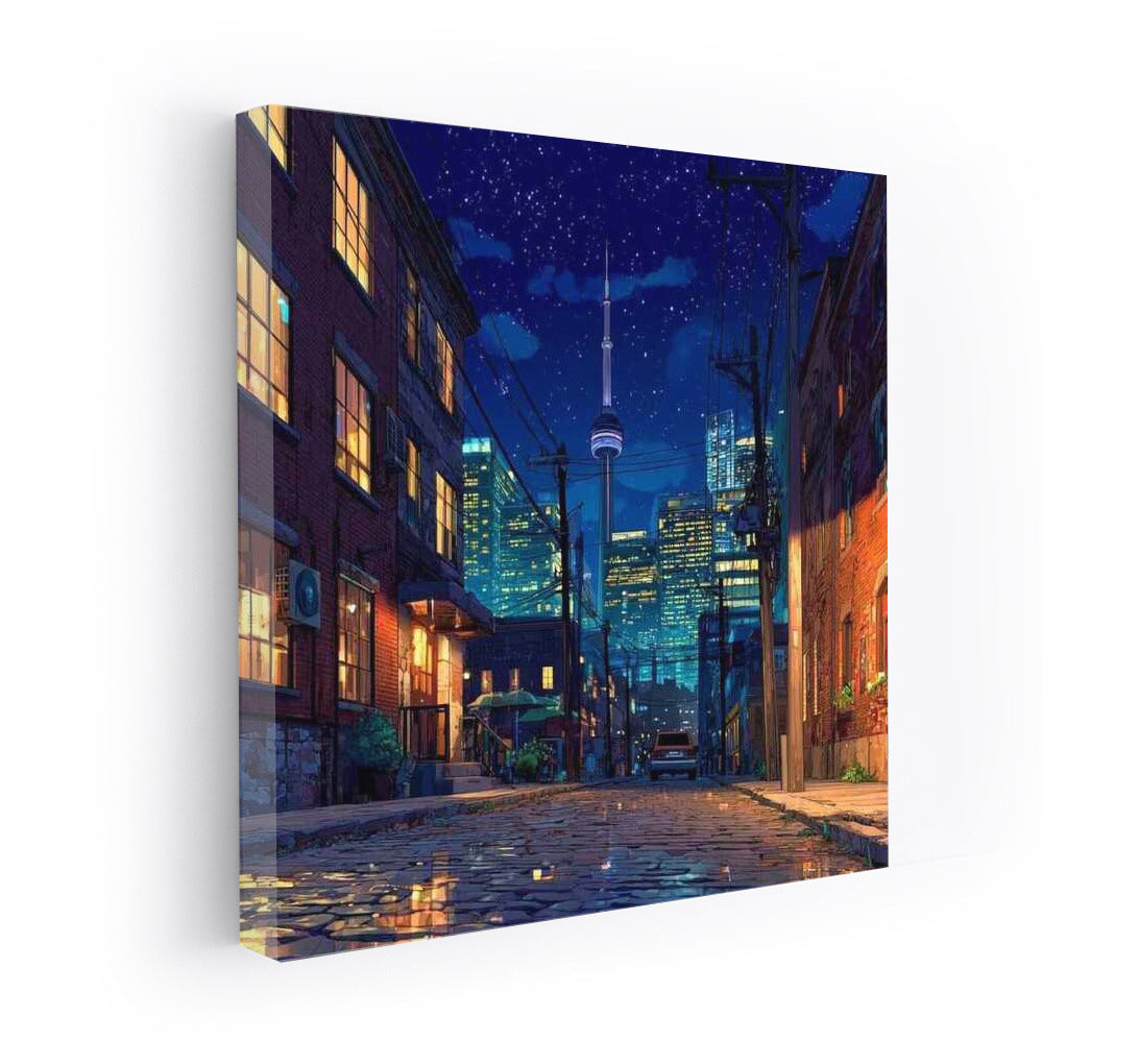 Toronto Stars: Cityscape at Night