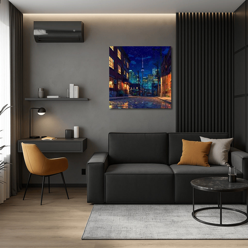 Toronto Stars: Cityscape at Night