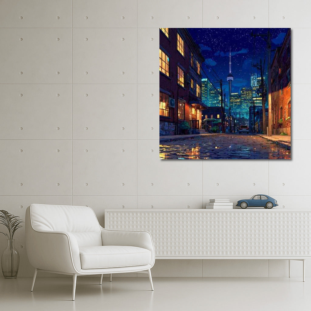 Toronto Stars: Cityscape at Night