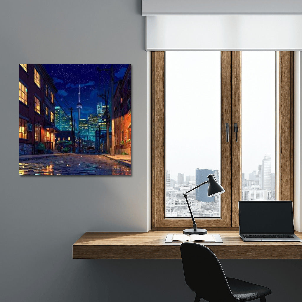 Toronto Stars: Cityscape at Night