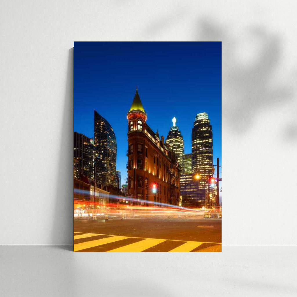 Toronto at Night: The City Skyline Glows