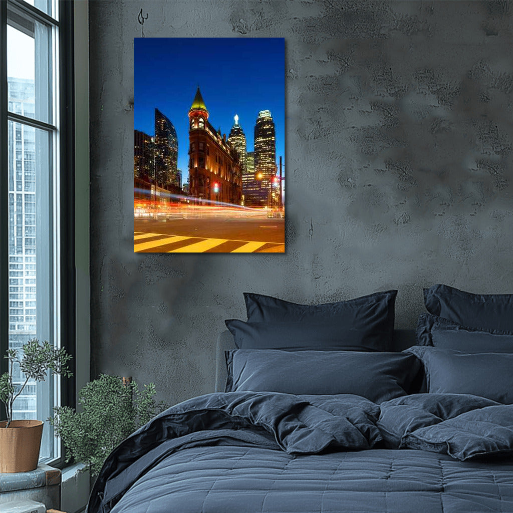 Toronto at Night: The City Skyline Glows