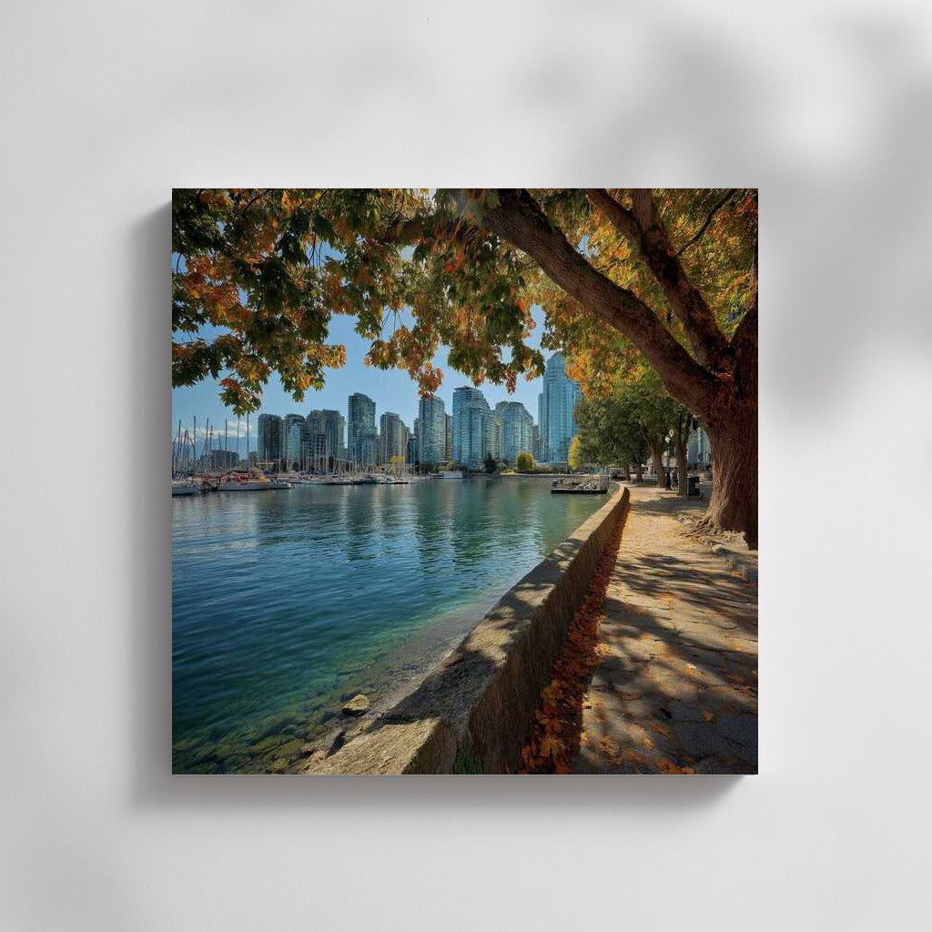 Vancouver's Golden Autumn: Cityscape and Nature