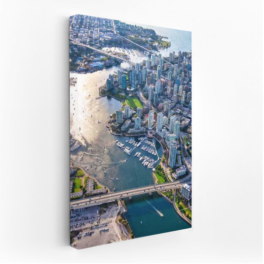 Vancouver: A Vortex of Skyscrapers and Water