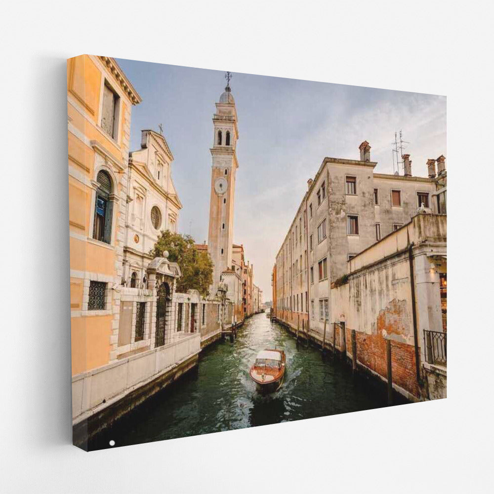 The Grandeur of Venice: Canals and Skylines Cityscapes Skylines
