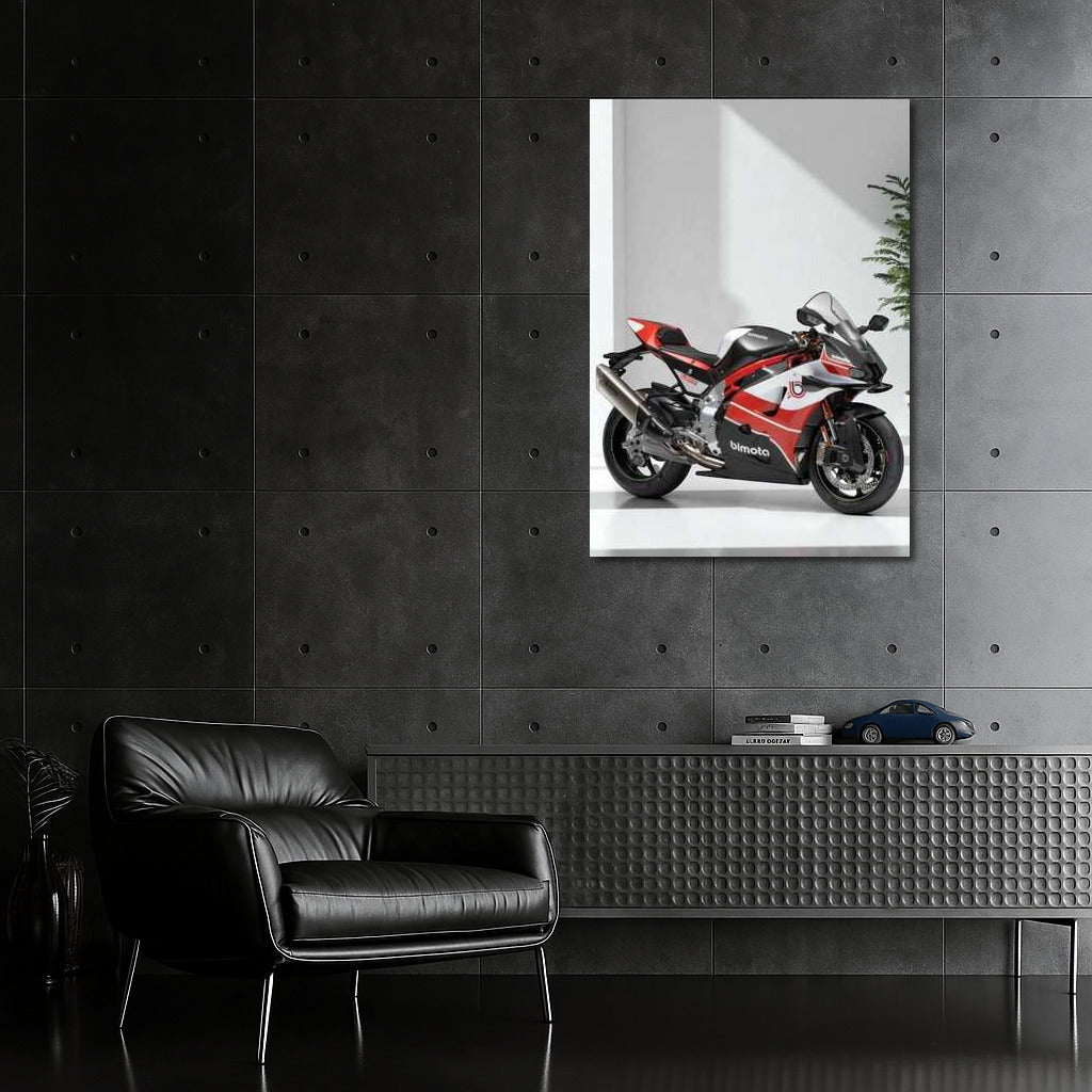 Speedy Elegance: Bimota KB998 in the Parking Lot