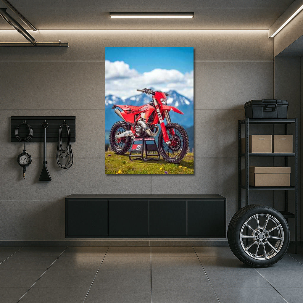 GasGas EC 300: The grandeur of the mountains and the speed of a motorcycle