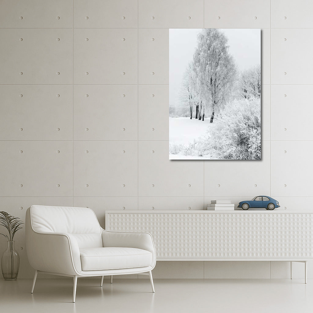 Crystal Winter: Silence of the Snowy Forest